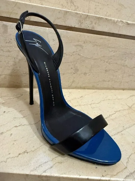 Giuseppe Zanotti High Heels Sandals Color Blue - Picture 6 of 8